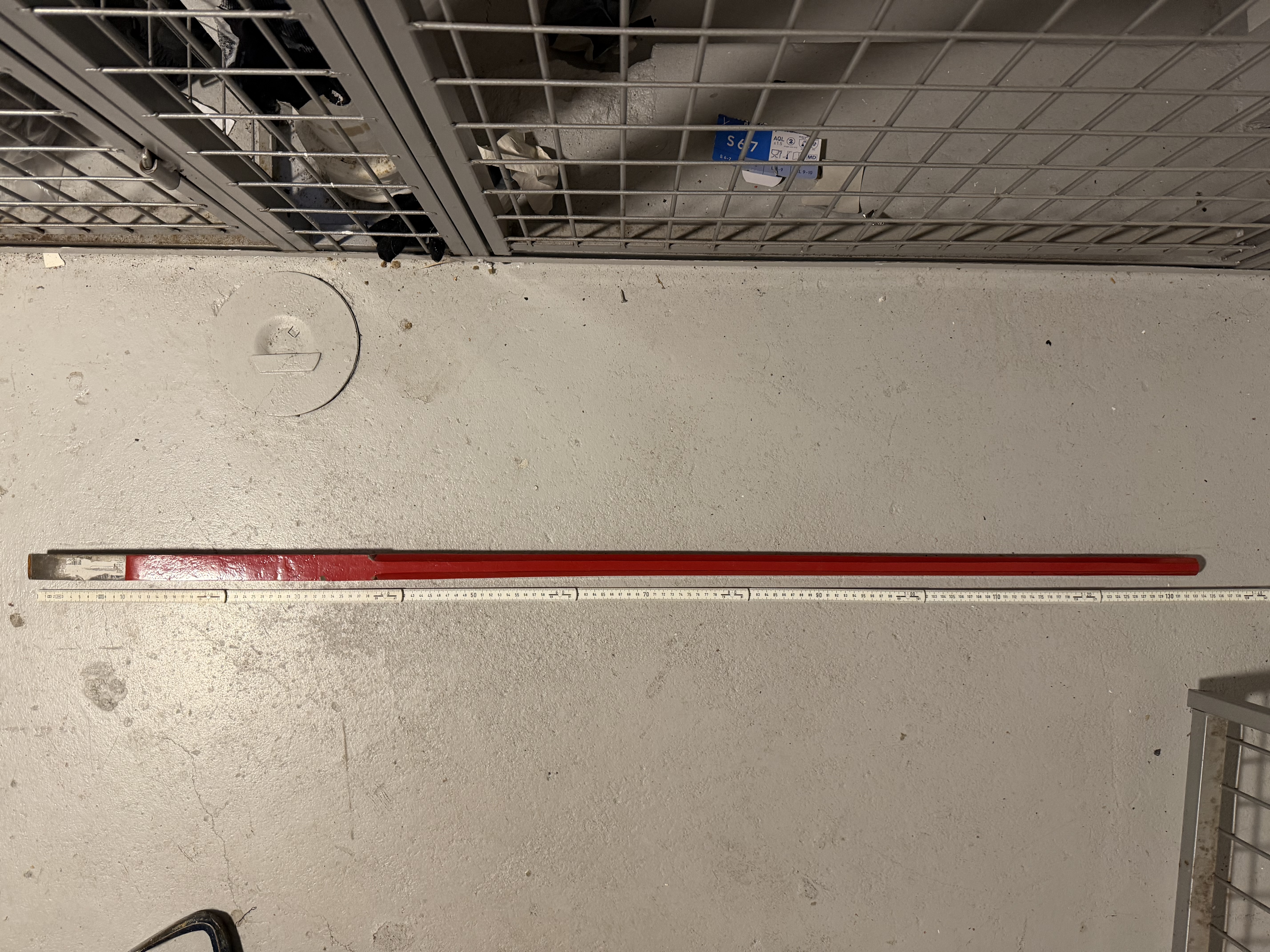 Kilslägga / spräckjärn 135 cm