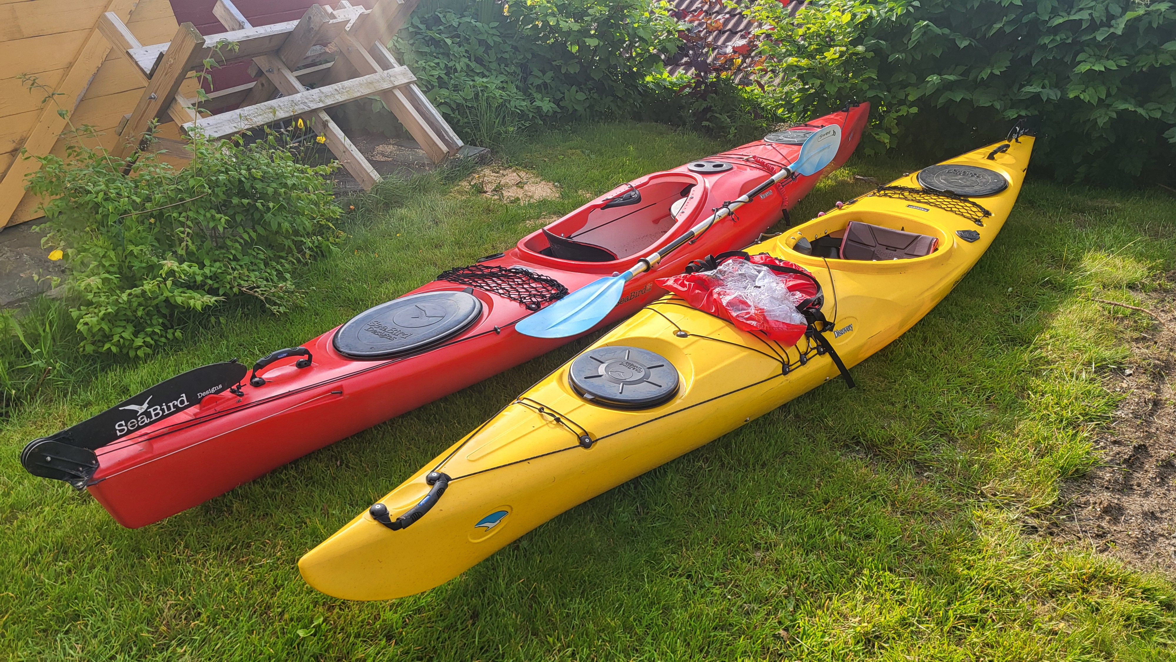 2 havkajakker!