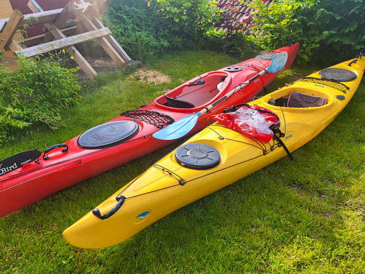 2 havkajakker!