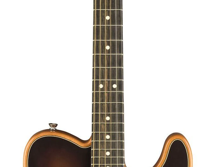 Fender american acoustasonic telecaster acoustic/electric guitar in sunburst