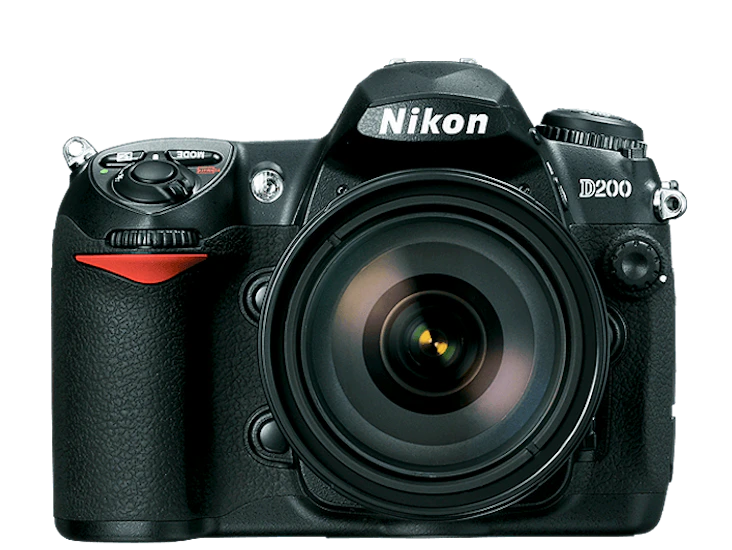 Nikon d200 kamera (ccd sensor) + 5 objektiv kit inkl. nikkor af-d 24mm f/2.8 & nikkor af-d 50mm f/1.4