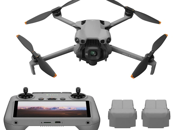 Dji mini pro 5 drone kamera med tre batterier