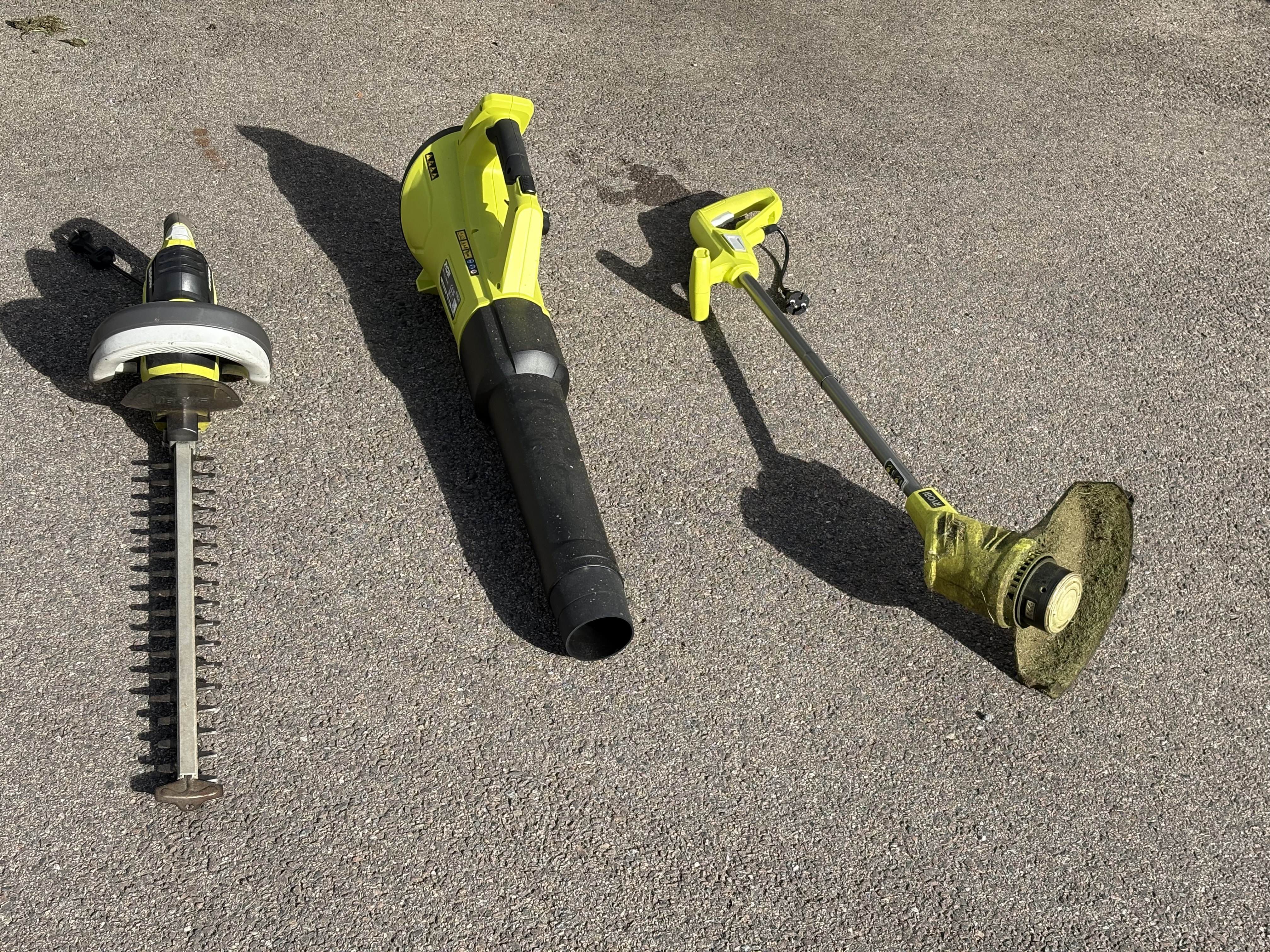 Ryobi gresstrimmer