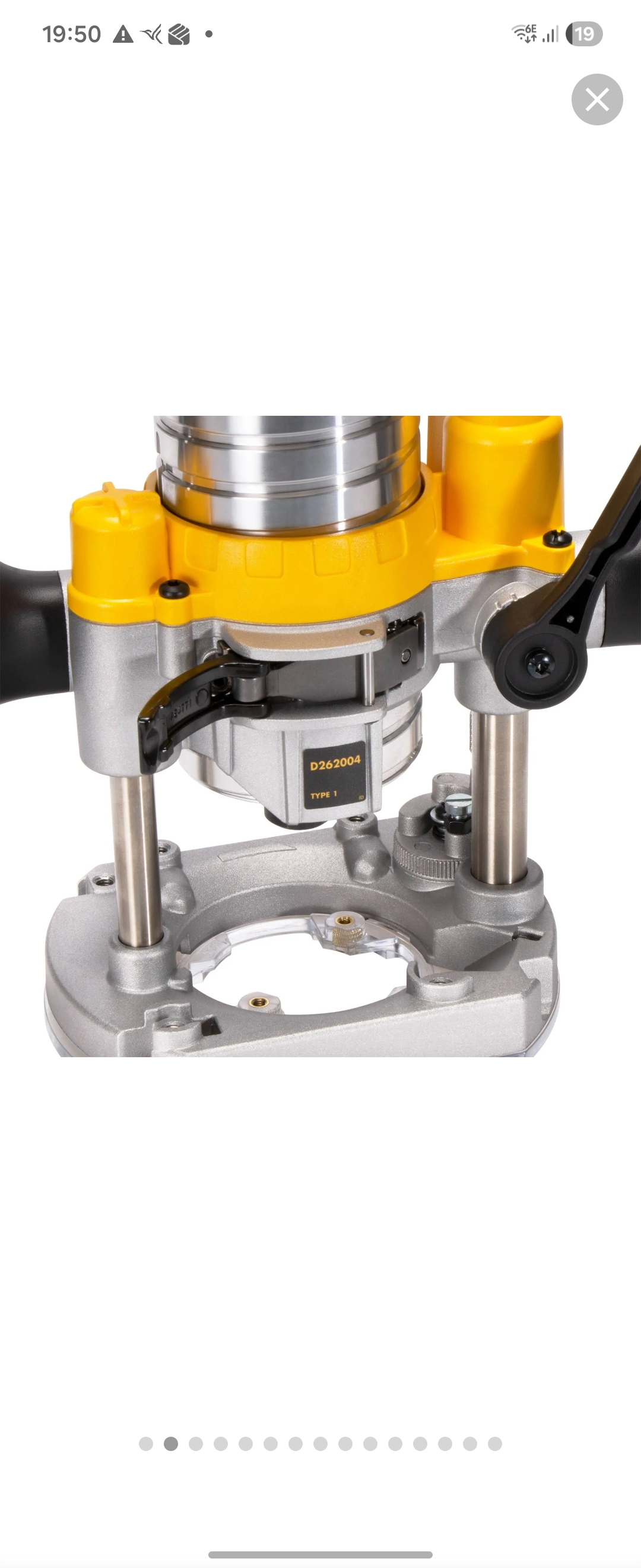 Dewalt håndoverfres dcw604nt