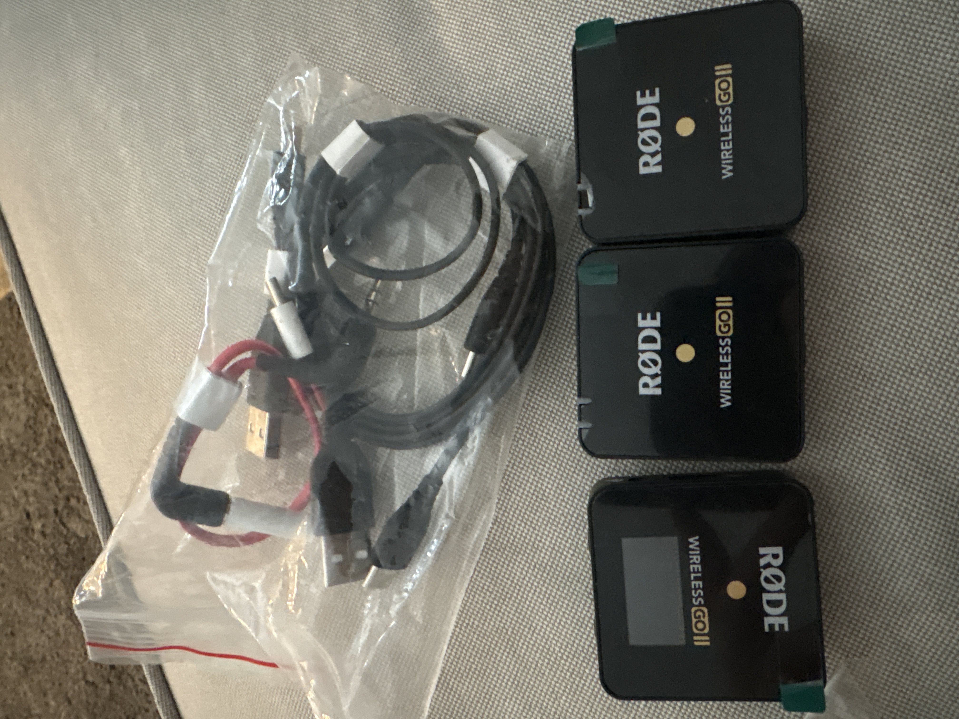 Wireless microphone rode go ll 