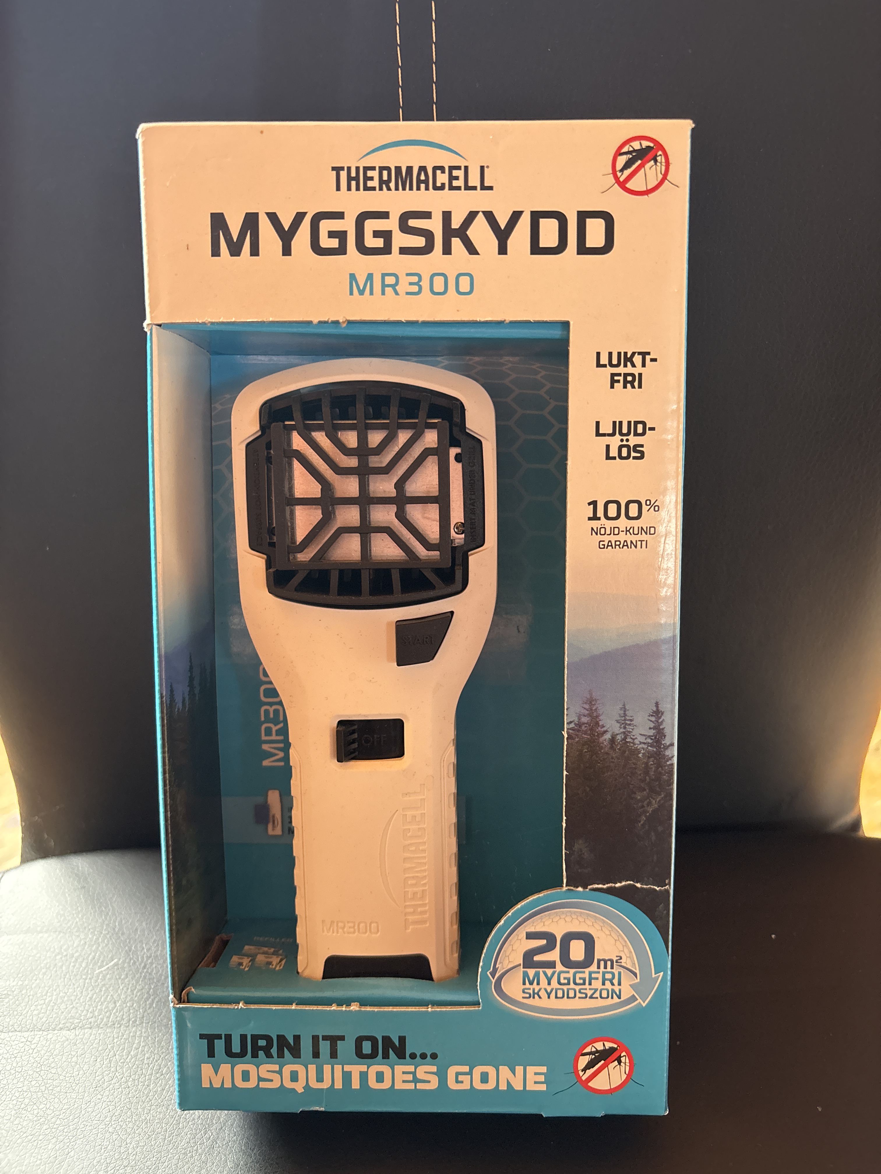 Thermacell mr300 myggskydd – perfekt för camping, fiske & uteplats