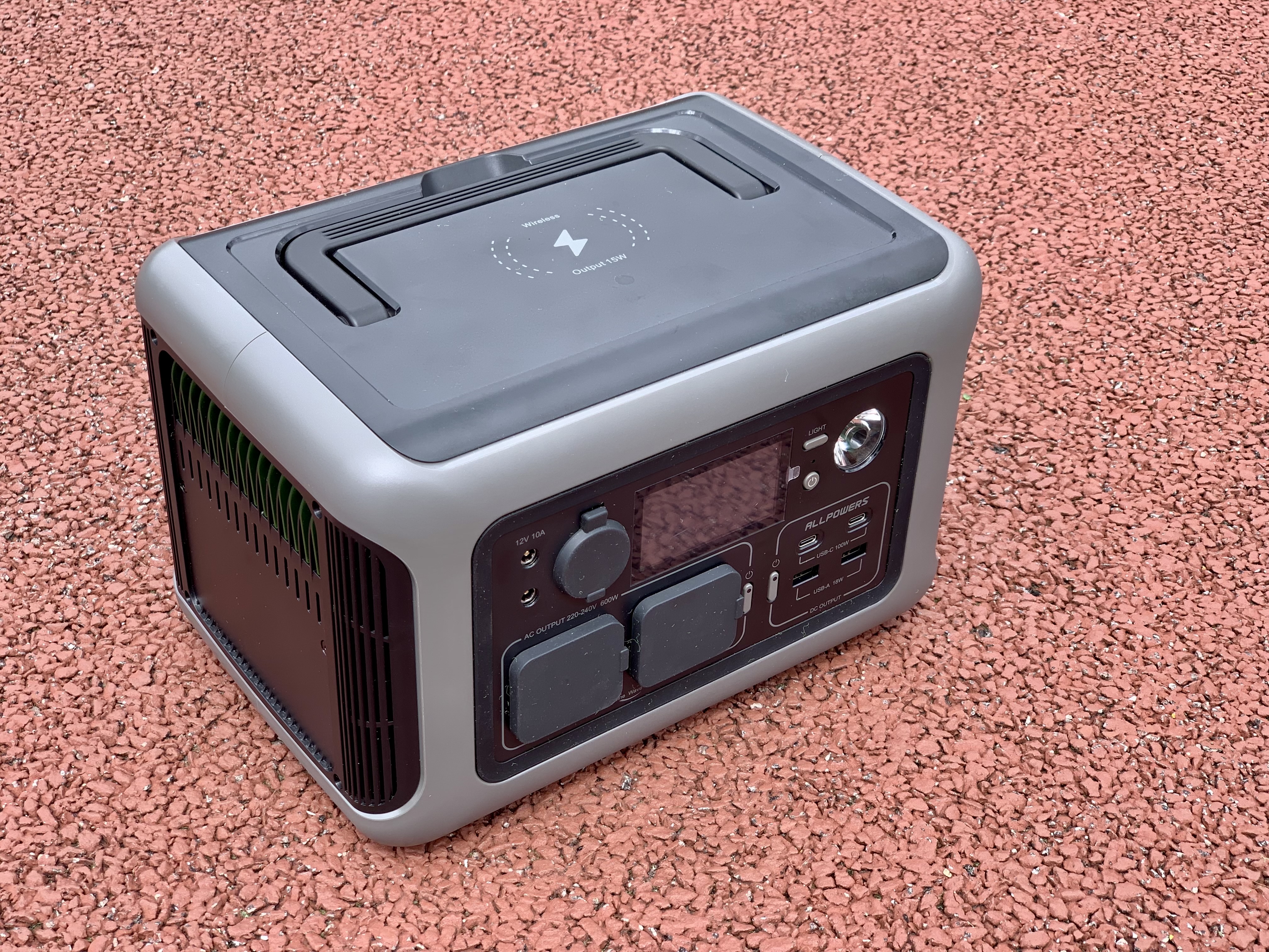 Portable power station, 299wh with 2x 600w