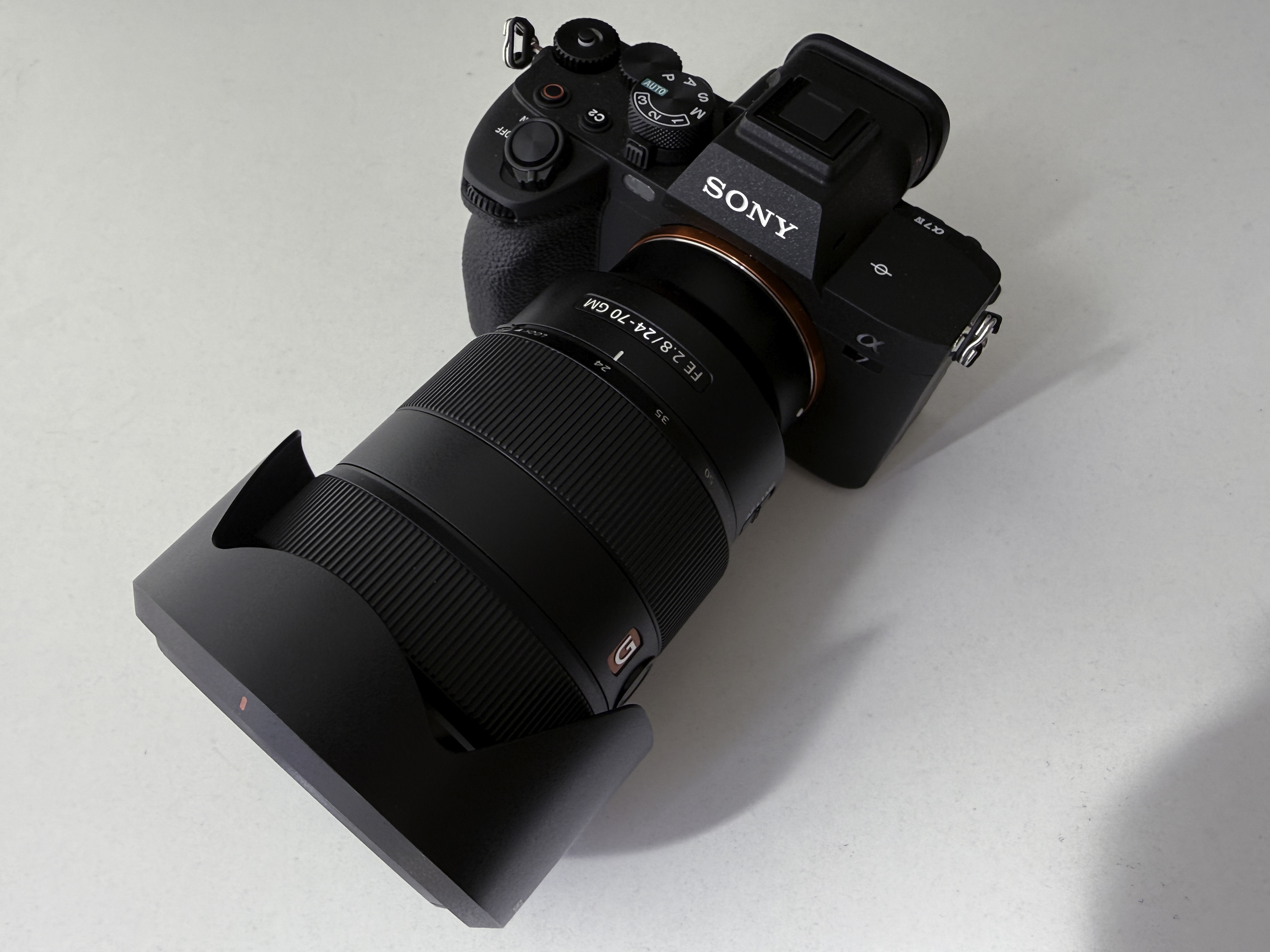 Sony a7iv a74 camera + sony 24-70mm f/2.8 g master lens batteries | case | sd