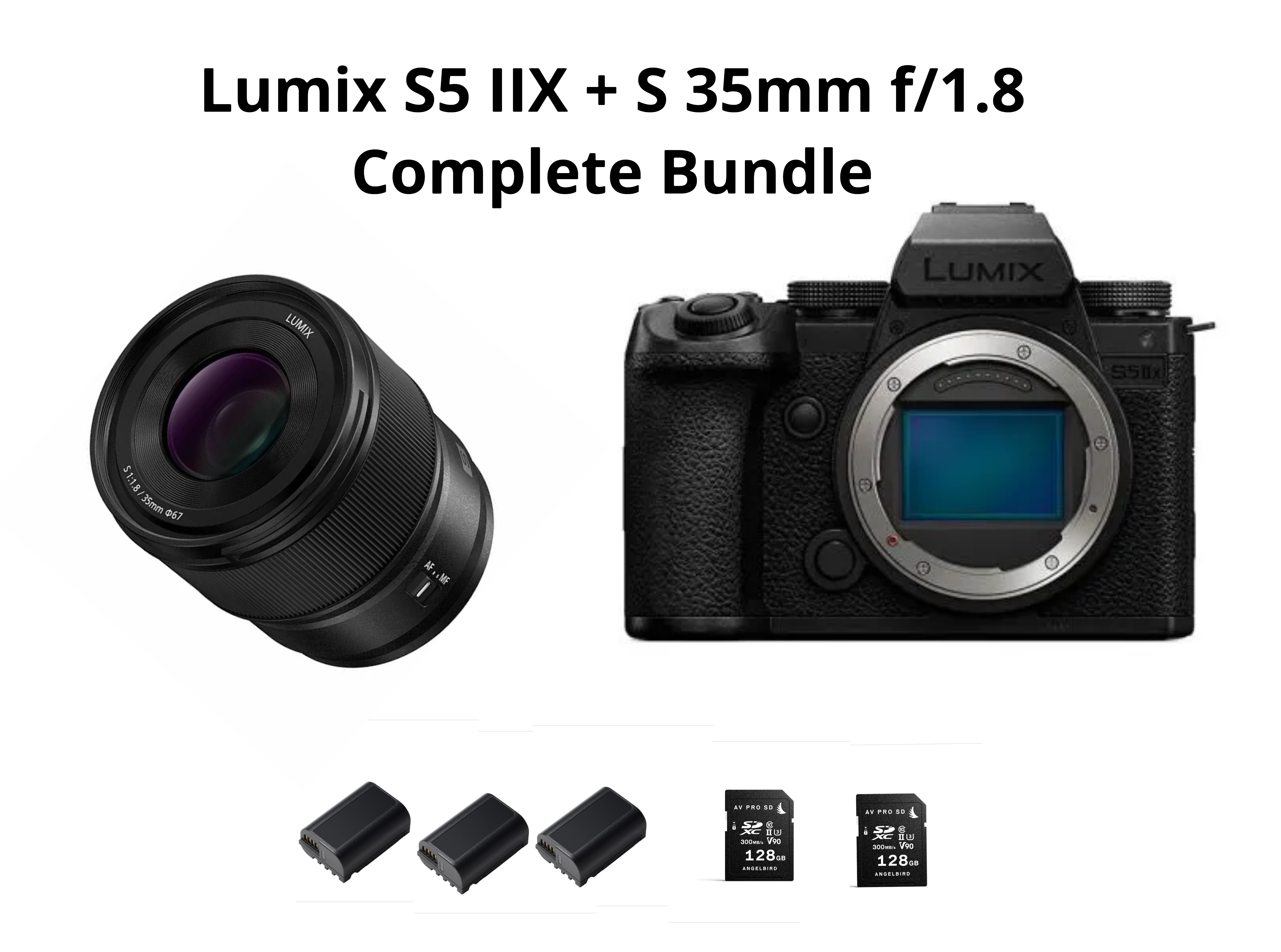 Lumix s5iix + s 35mm f/1.8 ( lumix s5 ii )