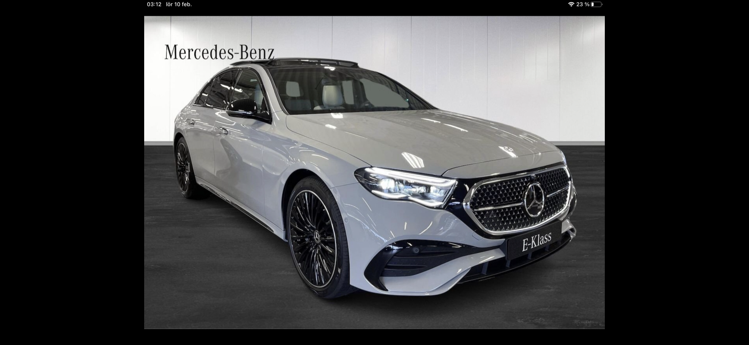 Mercedes-benz e-klass2024 – fullutrustad.