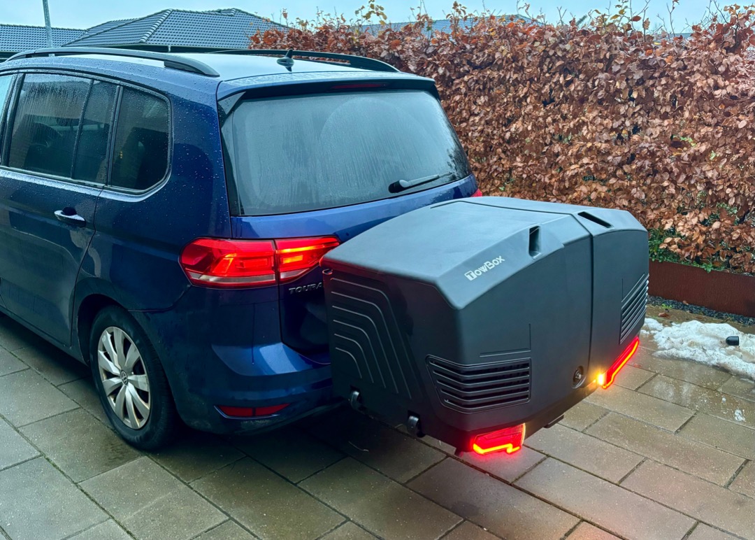 Towbox bagageboks til trækkrogen udlejes