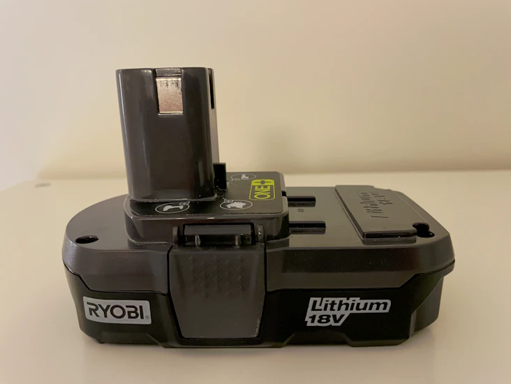 Ryobi 18v one+-batteri 1.3 ah