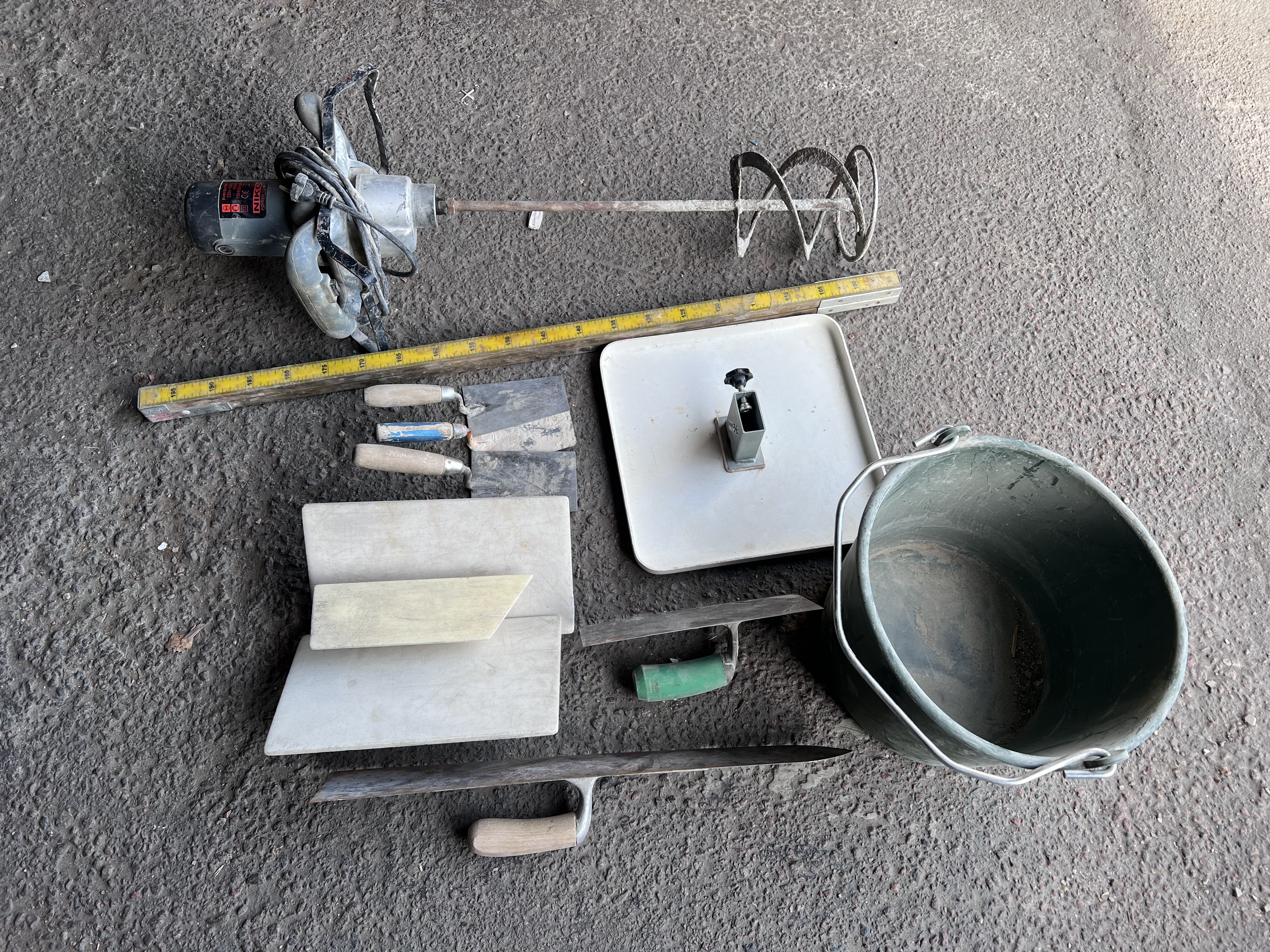 Betong - komplett verktygskit för gjutning