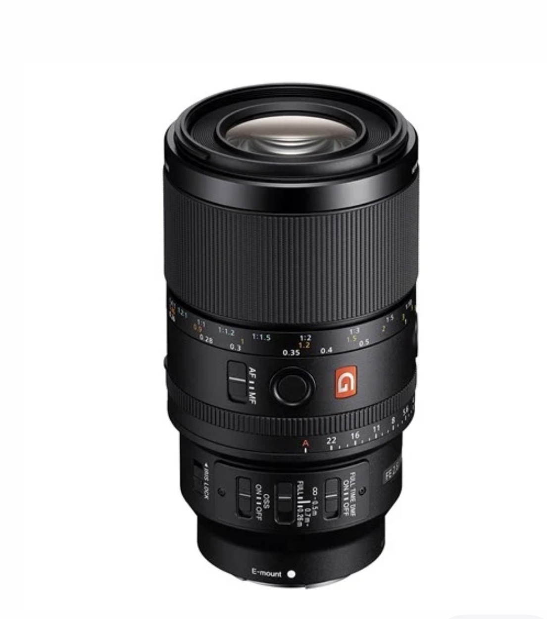 Sony fe 100mm f2.8 macro gm oss lens
