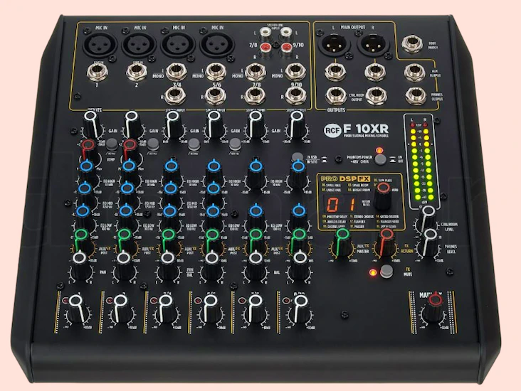 Rcf f10 xr live mixer