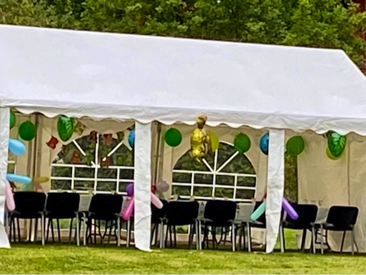 Vattentätt partytält 6*4 m