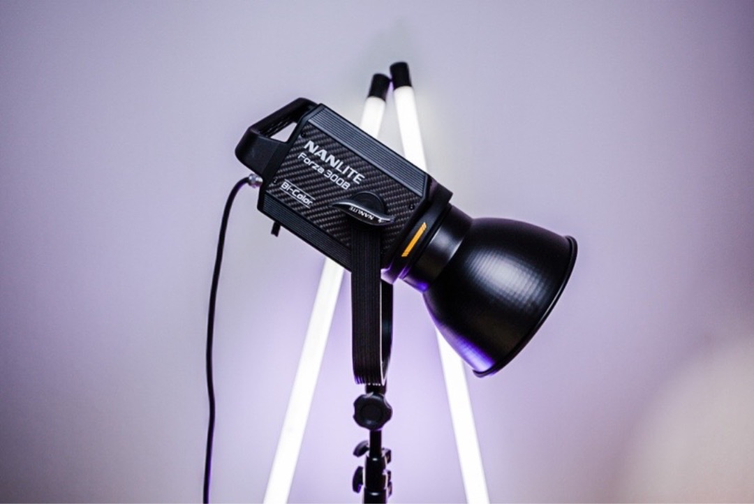 Nanlite 300b videolampa med bi-color