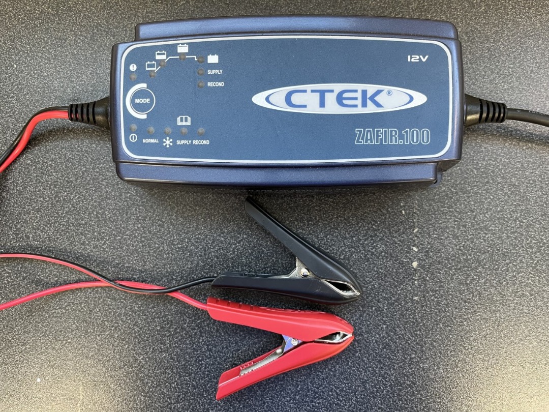 Batteriladdare 12v, 7a, 14 till 150ah