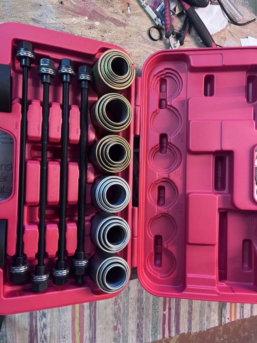 Pressverktyg för lager/bussningar 