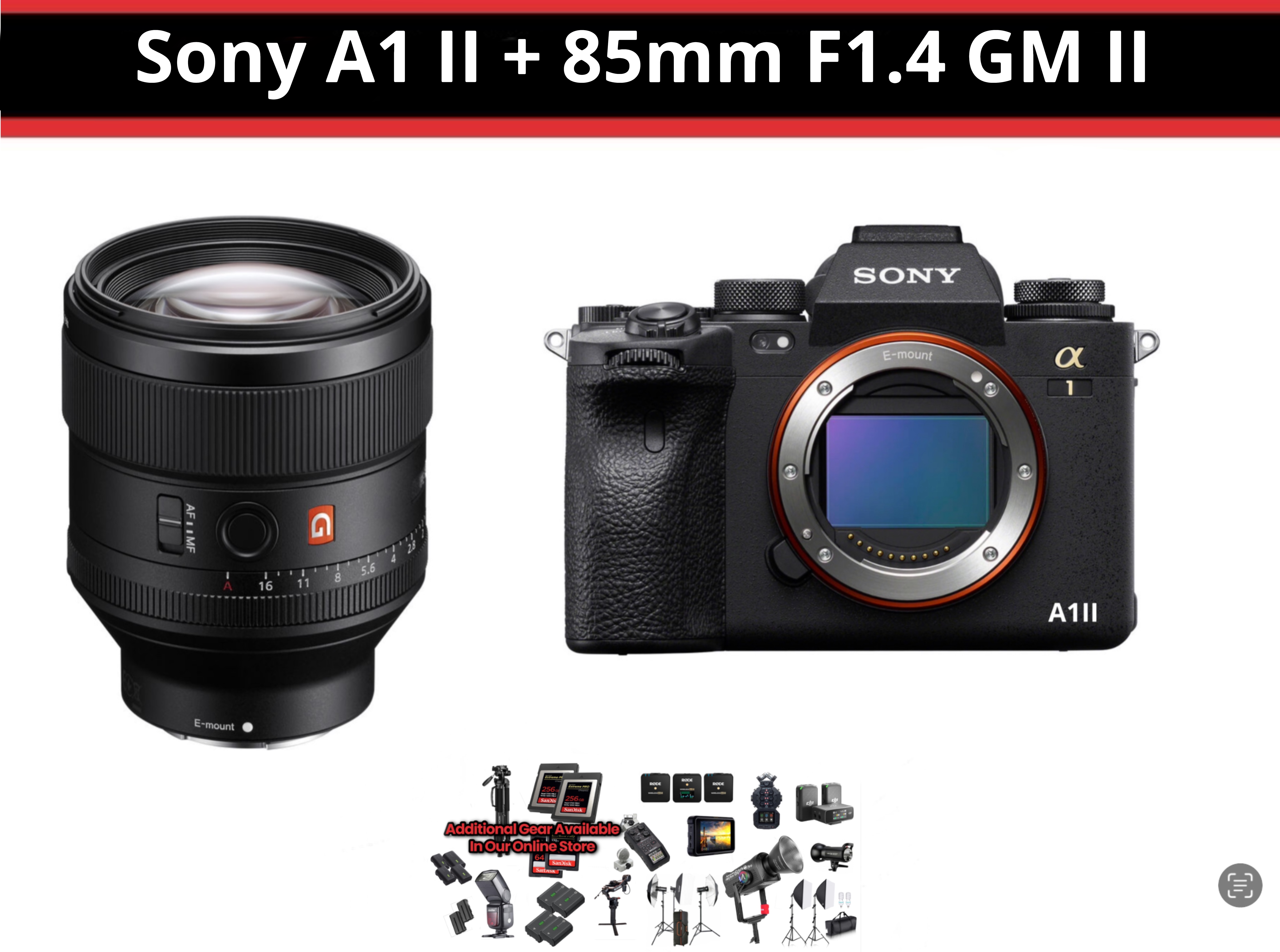 Sony a1 mark ii + 85mm f1.4 gm ii ( sony a1mii |  sony a1 ii )