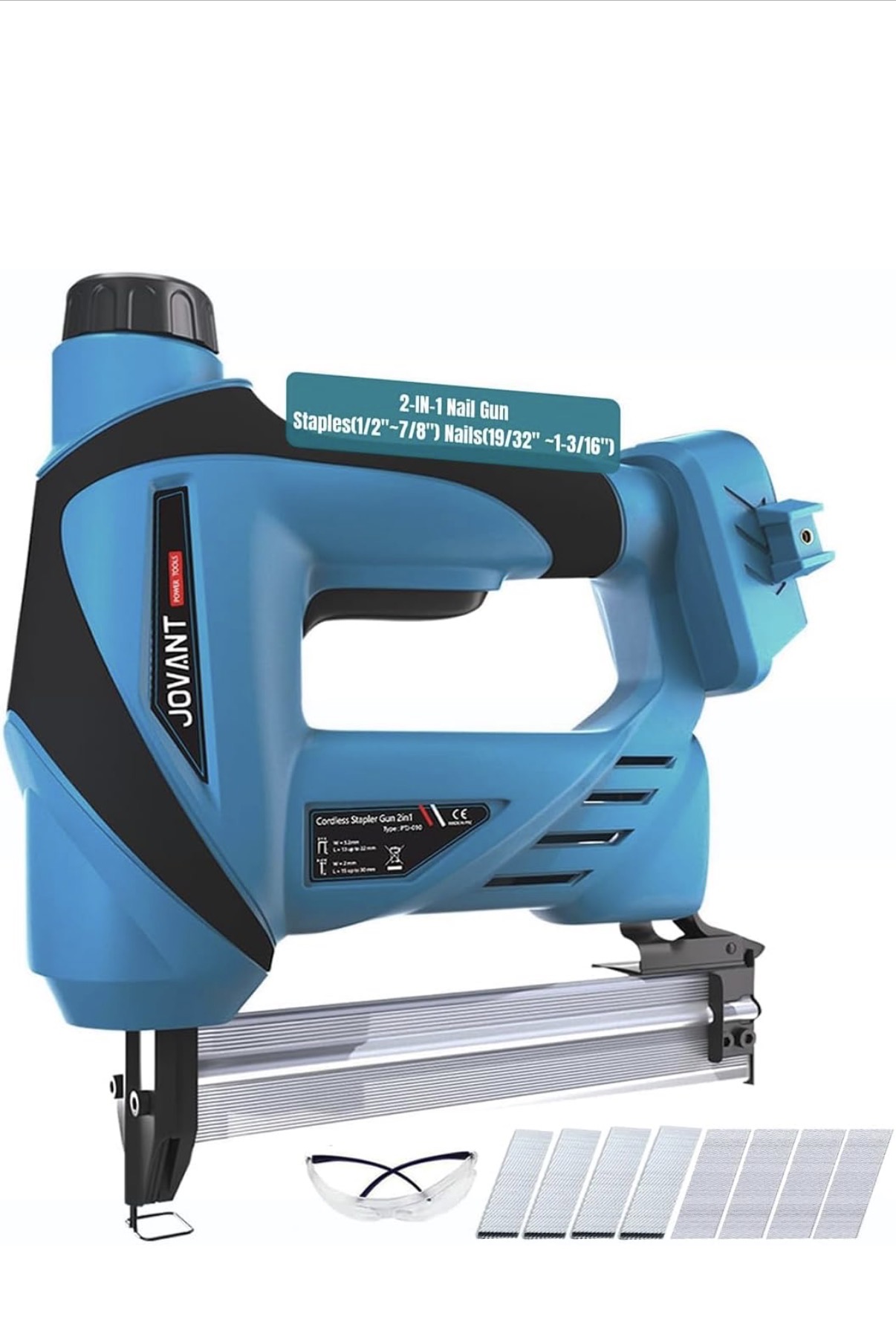 Cordless nail gun and stapler 