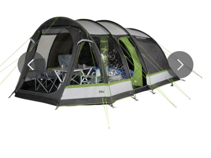 5 persons telt til leie .