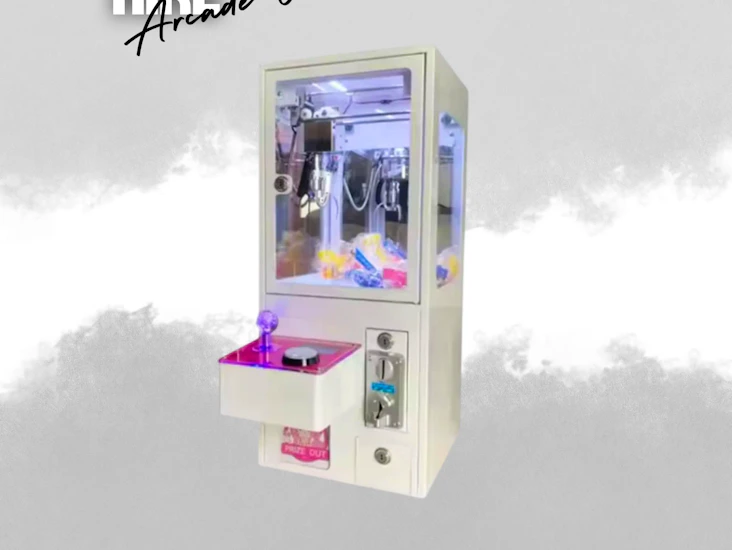 Retro tabletop claw machine | add your own prizes | party favorite