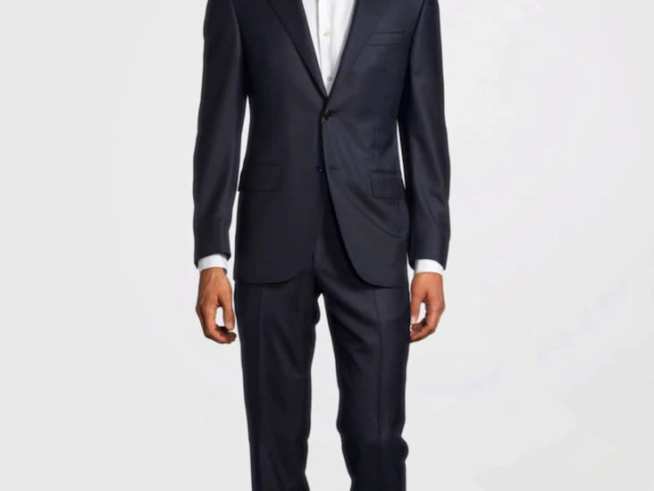 Svart märkeskostym herrkostym strl: 48 (m)