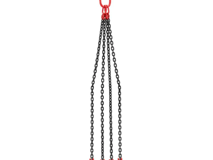 4-part lyftkätting 4 x 1,5 m, 5 ton