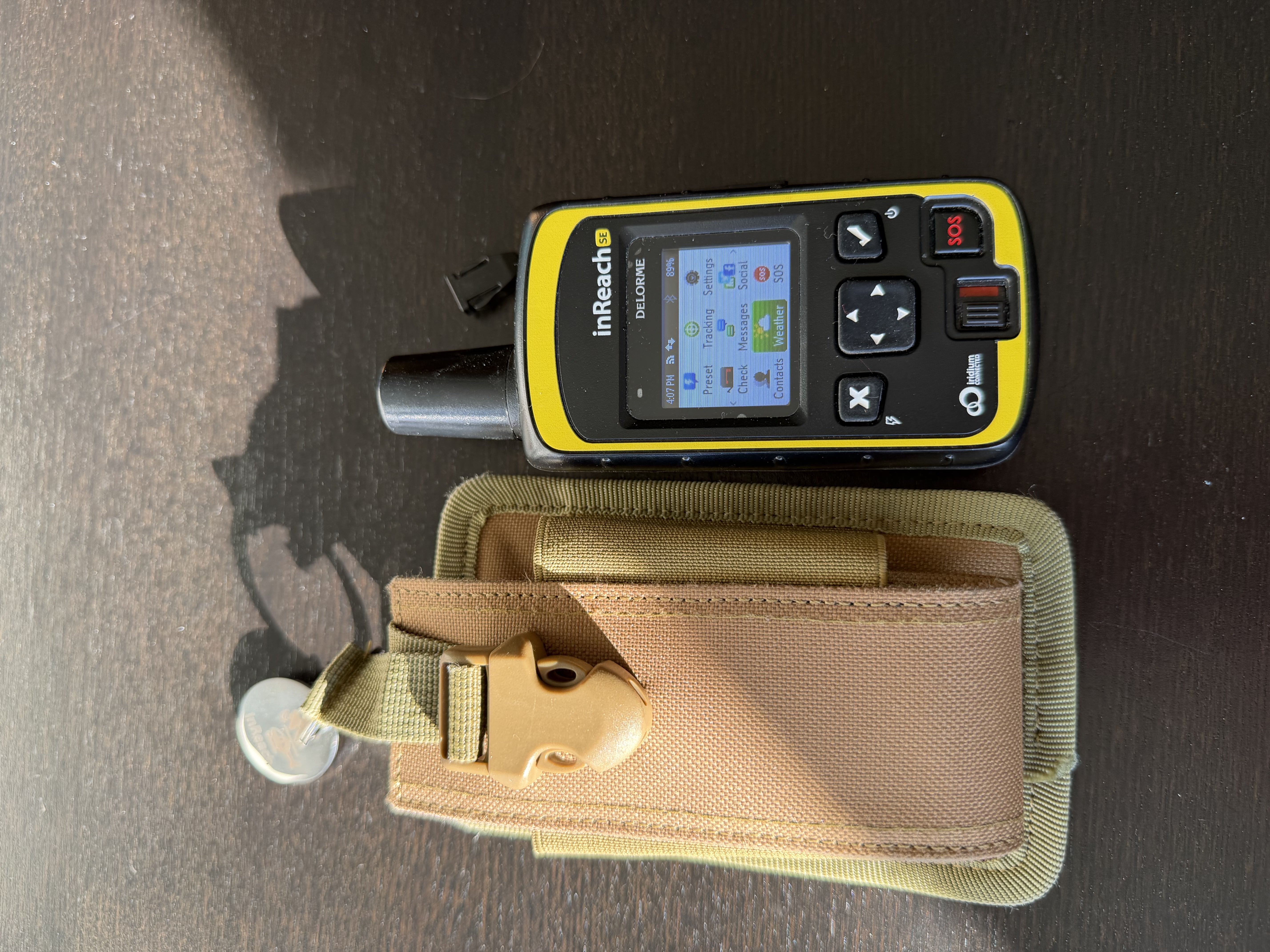 Garmin inreach se satellittkommunikasjonsenhet