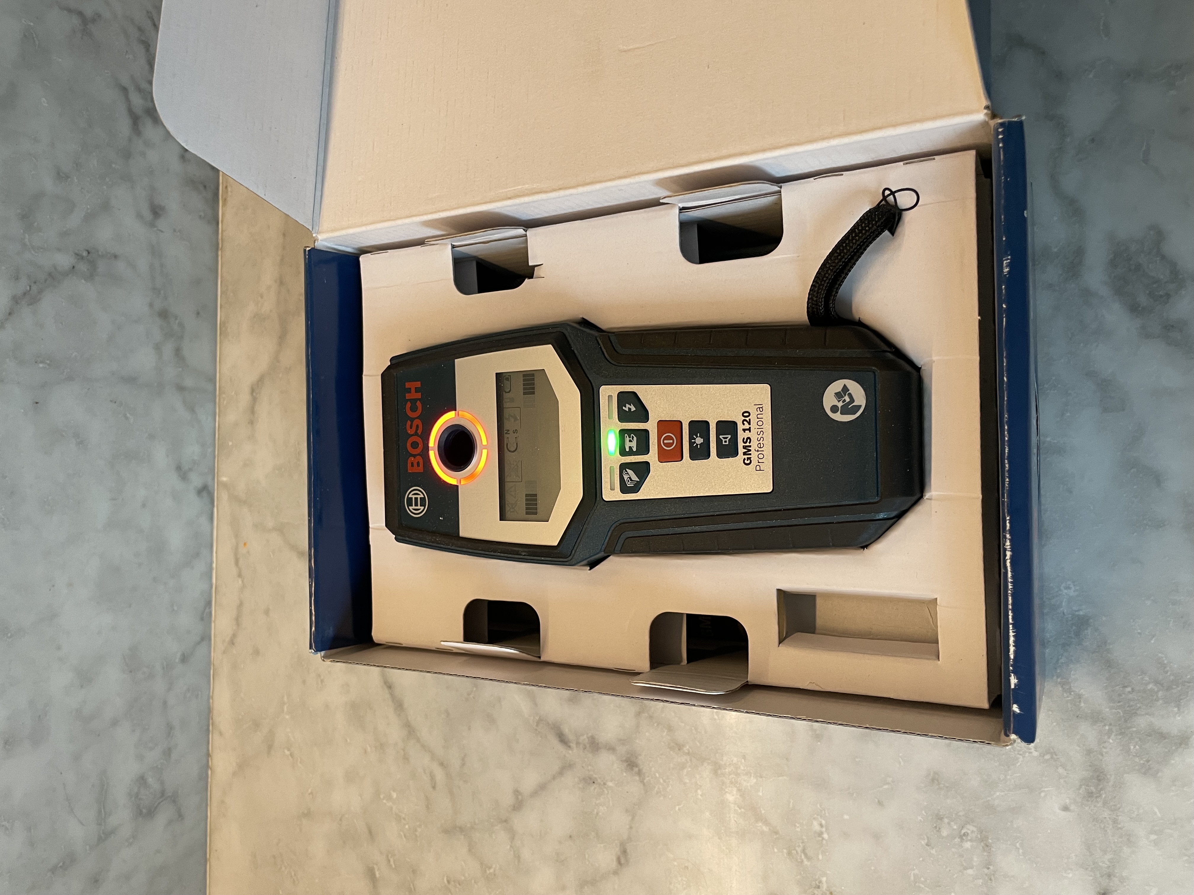 Bosch gms 120 professional – väggscanner / reglarsökare / kabelsökare