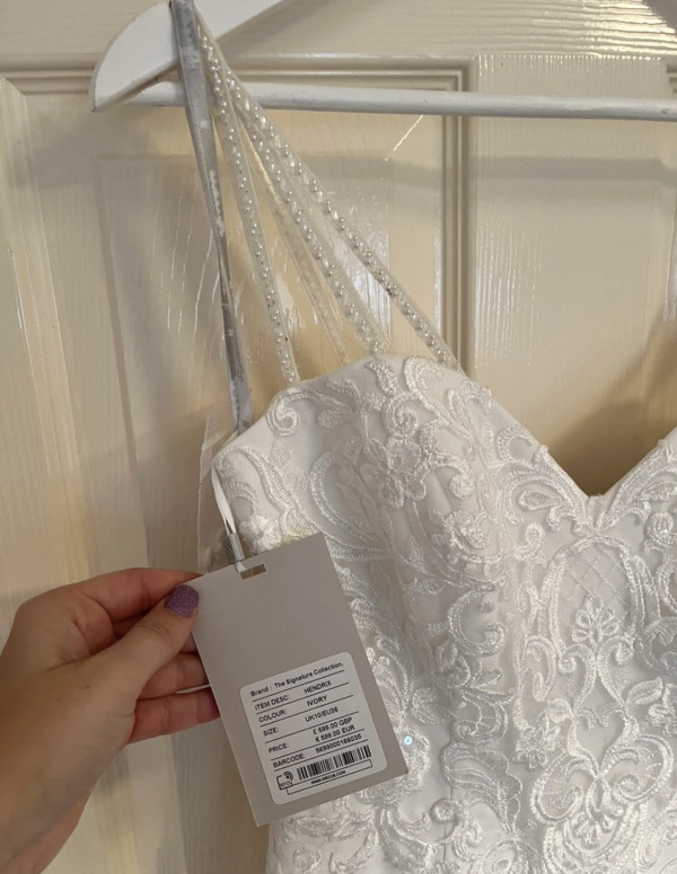 Wed2b hendrix wedding dress in uk size 10, brand new and never worn.