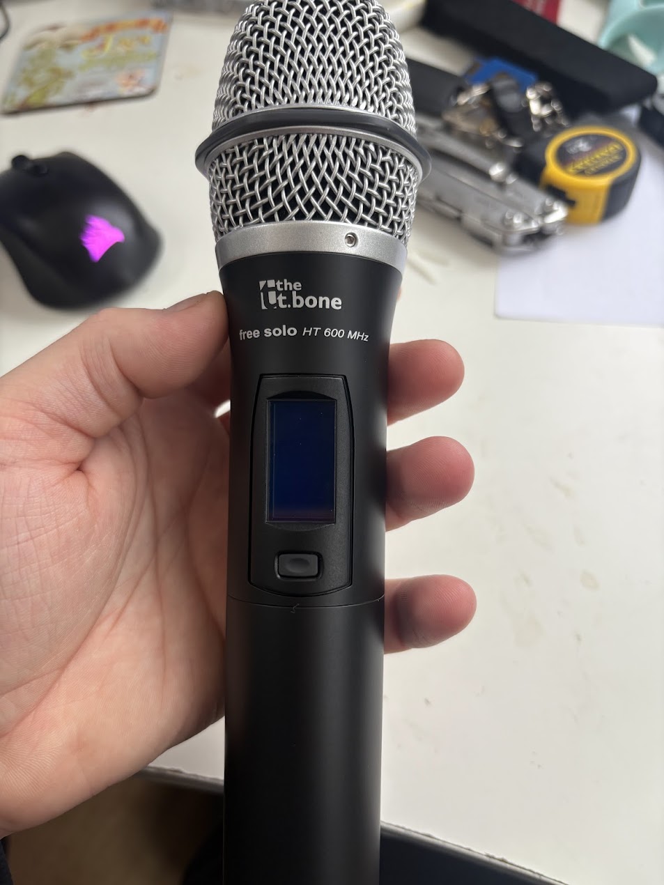4x t.bone handheld radio mics