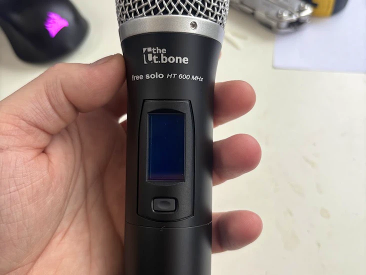 4x t.bone handheld radio mics