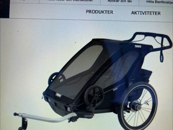 Thule chariot sport ( dubbelvagn )