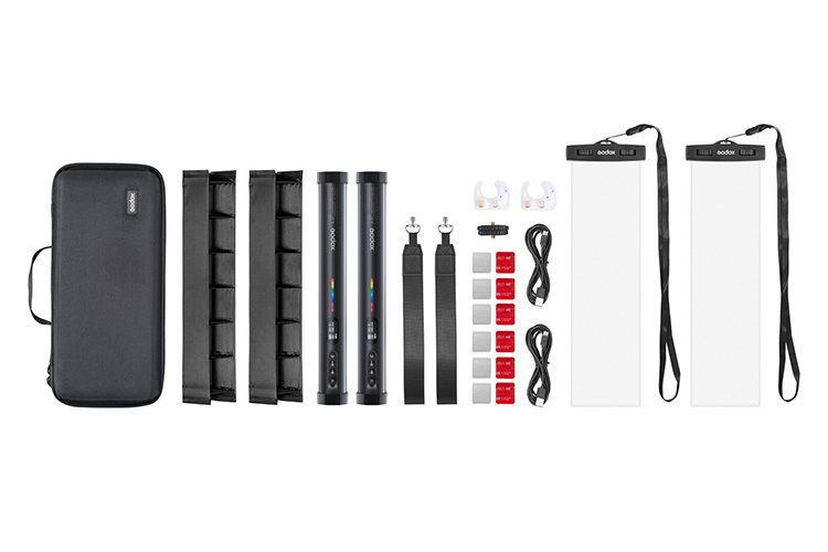 Godox tl30 2kit rgb led tube light