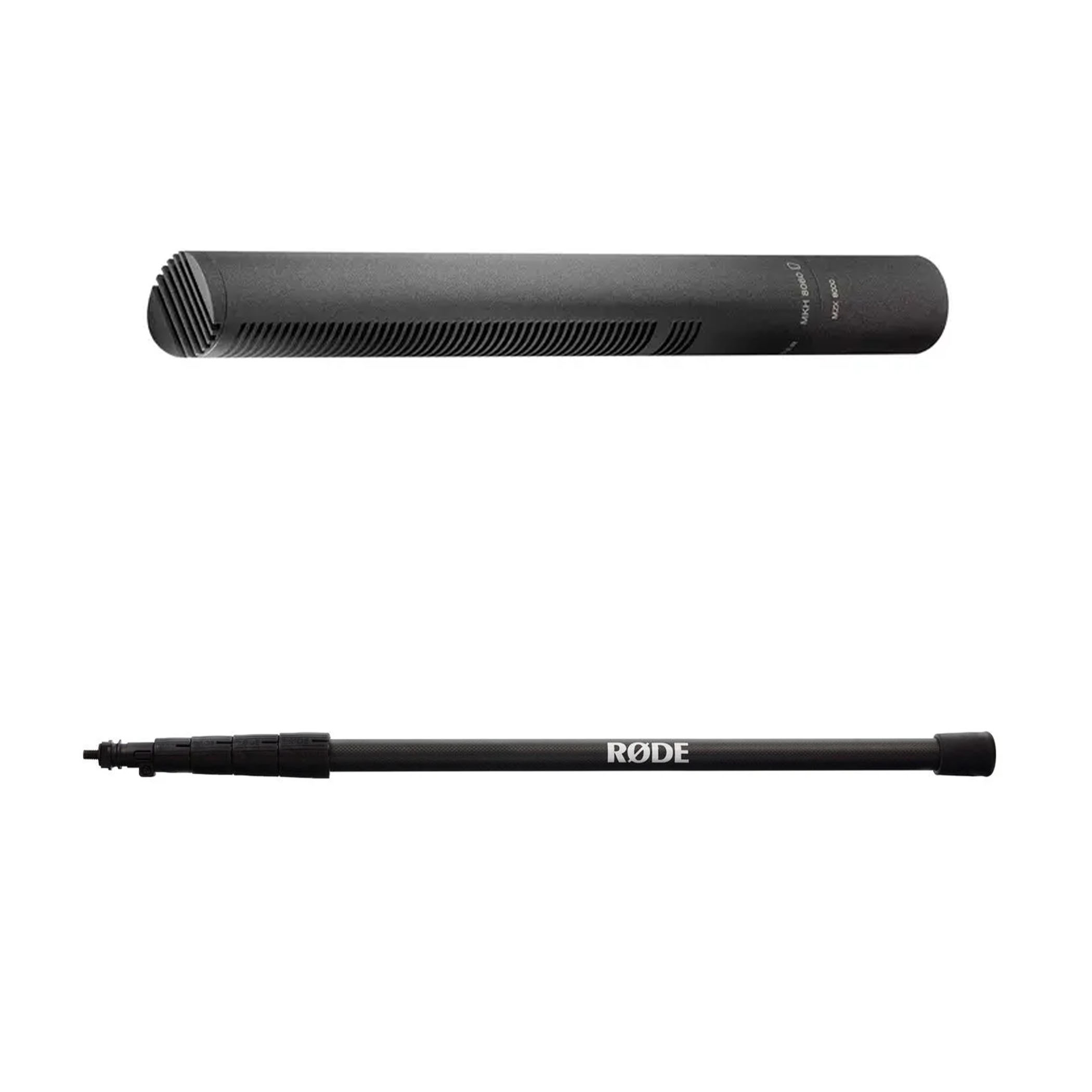 Sennheiser mkh 8060 med røde boompole pro carbon fibre, 3 m