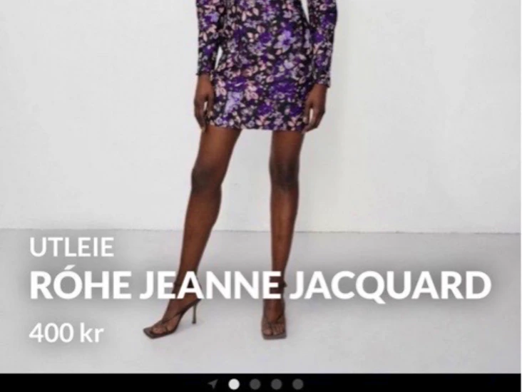 Róhe jeanne jacquard