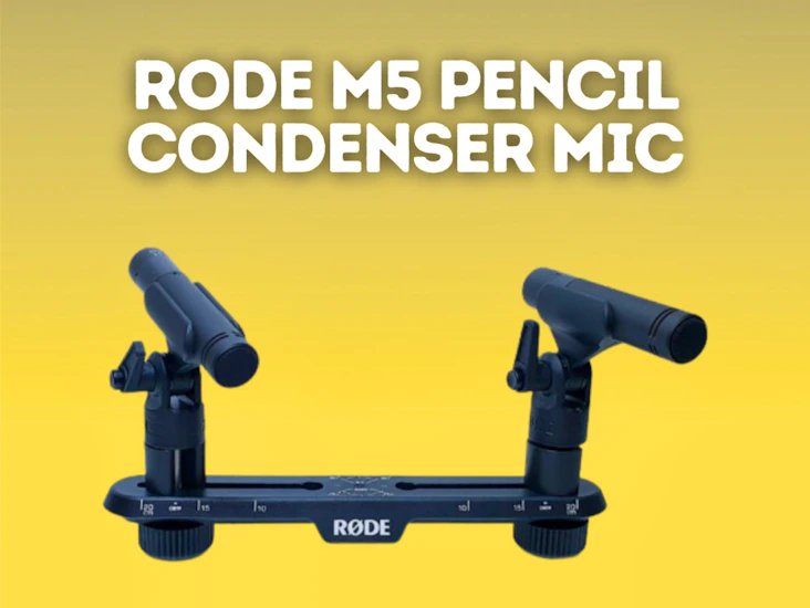 Rode m5 pencil condenser microphone