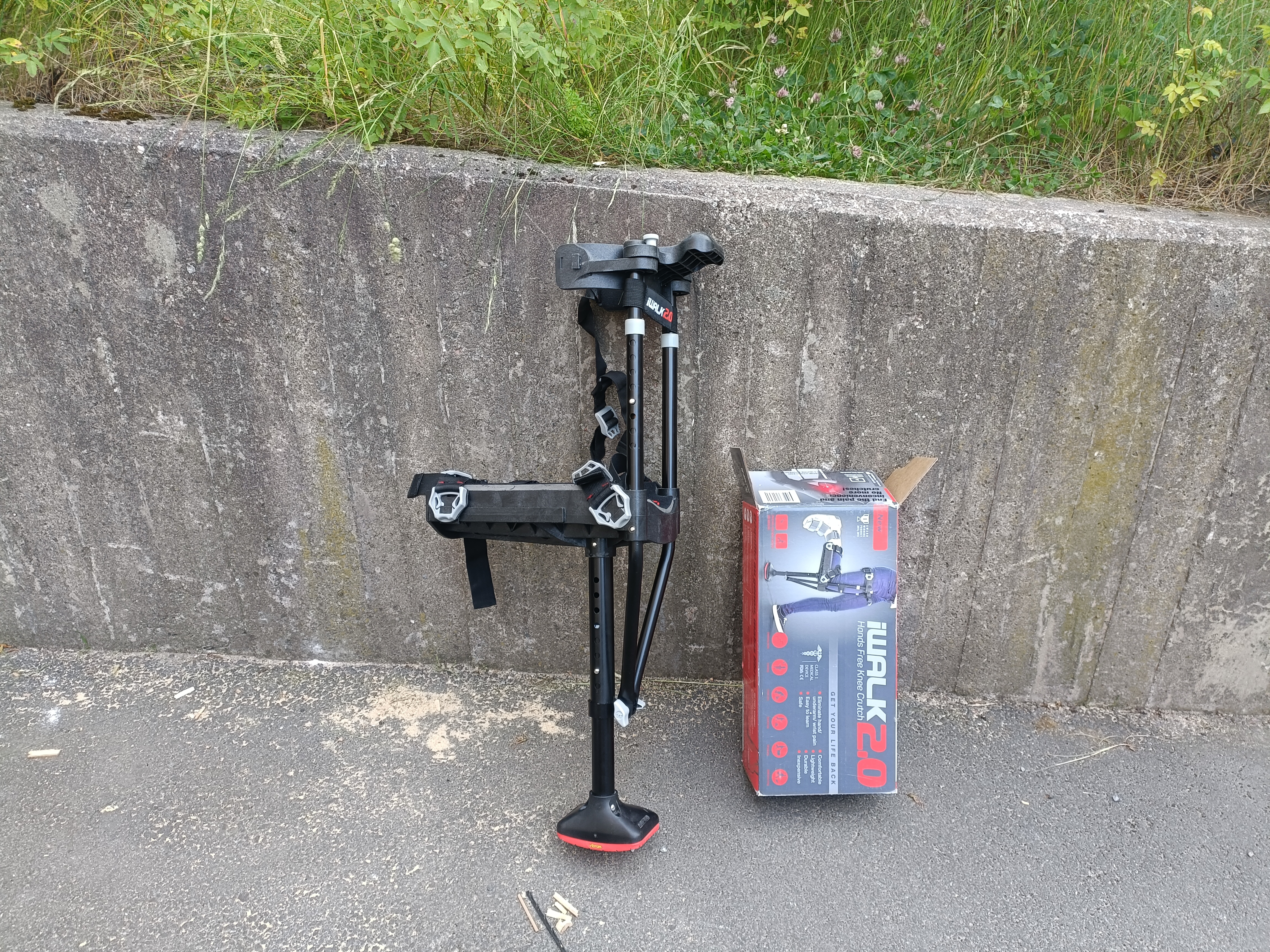 Krycka, handsfree (knäkrycka iwalk 2.0)