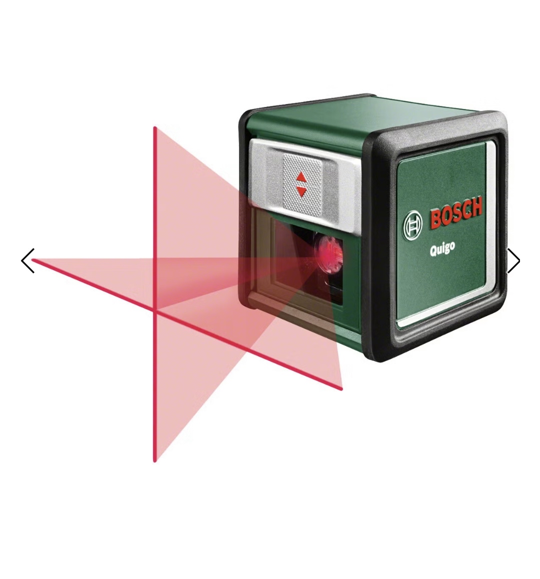 Bosch quigo basic krysslaser med universalholder