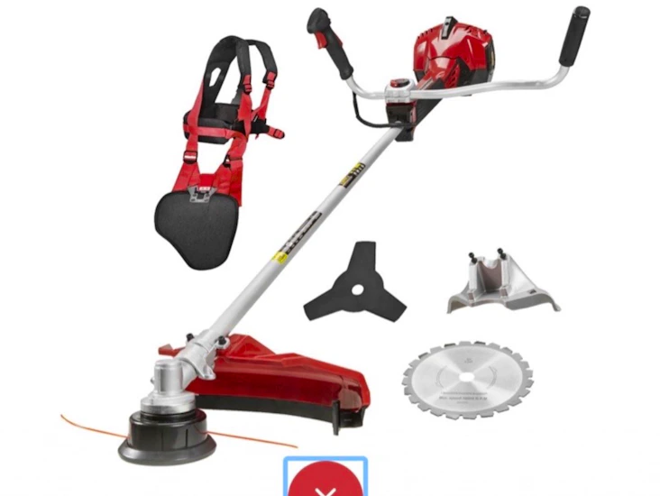 Bensindriven röjsåg 1,3 kw 45 cm