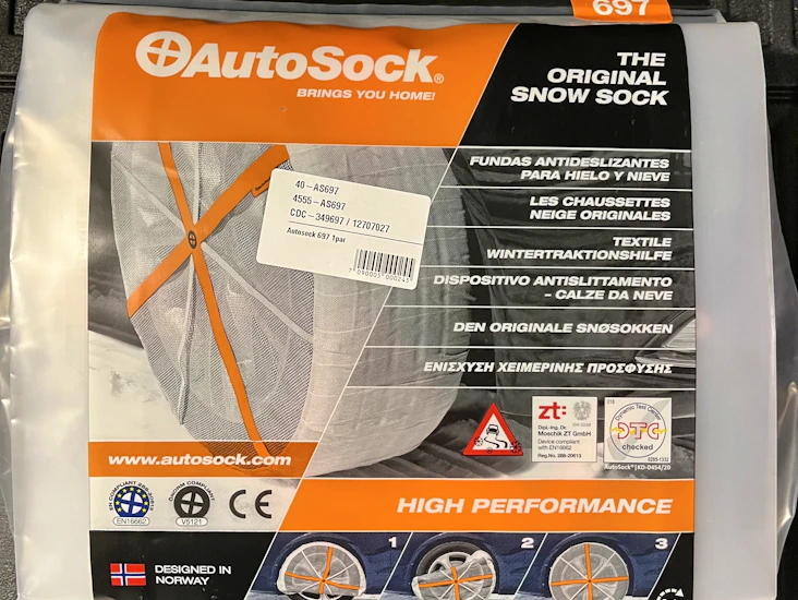 Autosock - halkskydd 697