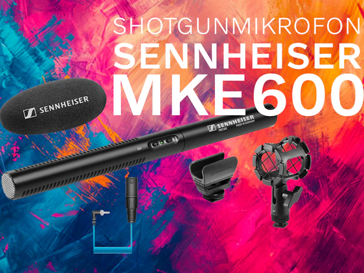 Sennheiser mke600 shotgun mikrofon