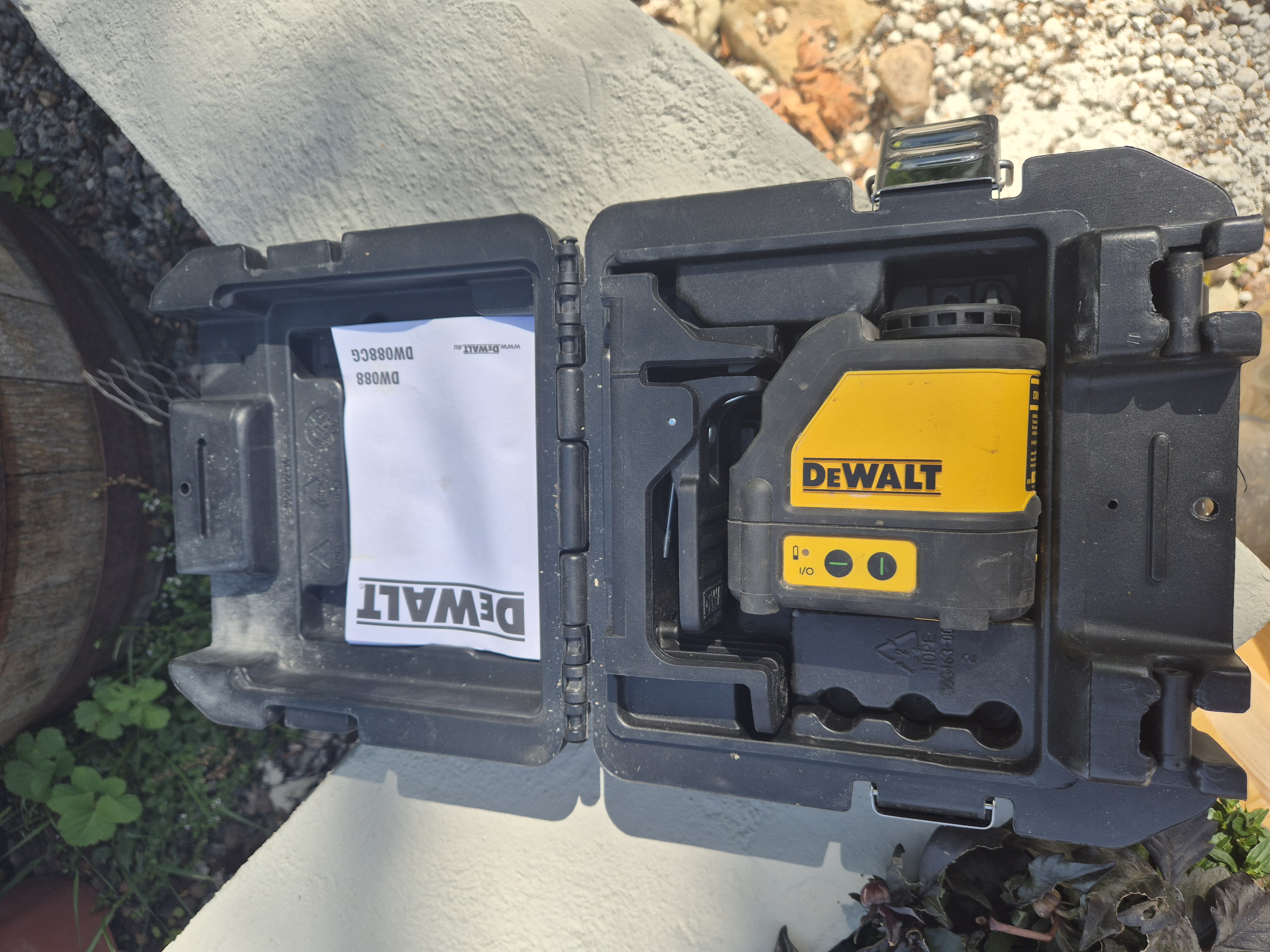 Dewalt, krysslaser (grön) 
