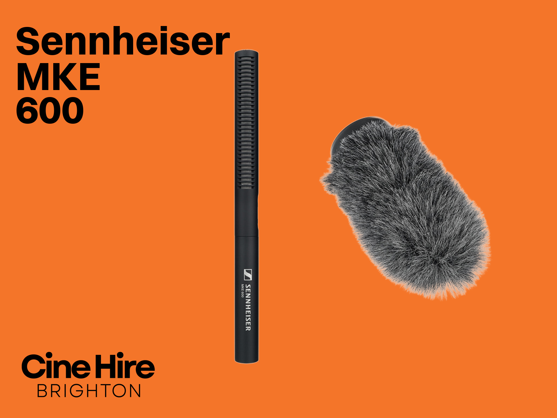 Sennheiser mke 600 shotgun mic microphone