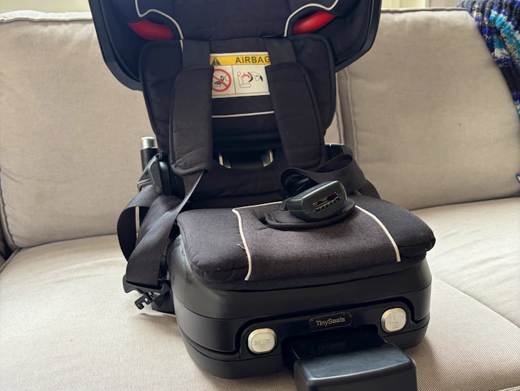 Bilbarnstol, ihopfällbar från tinyseat