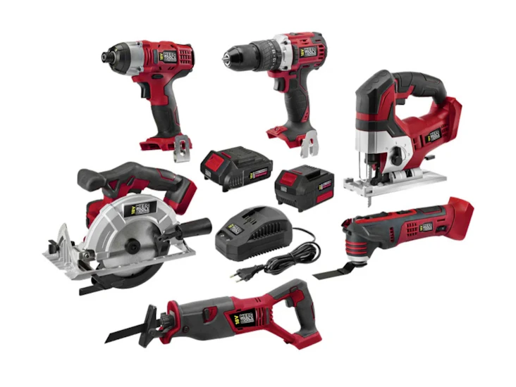 Komplett verktøysett til leie