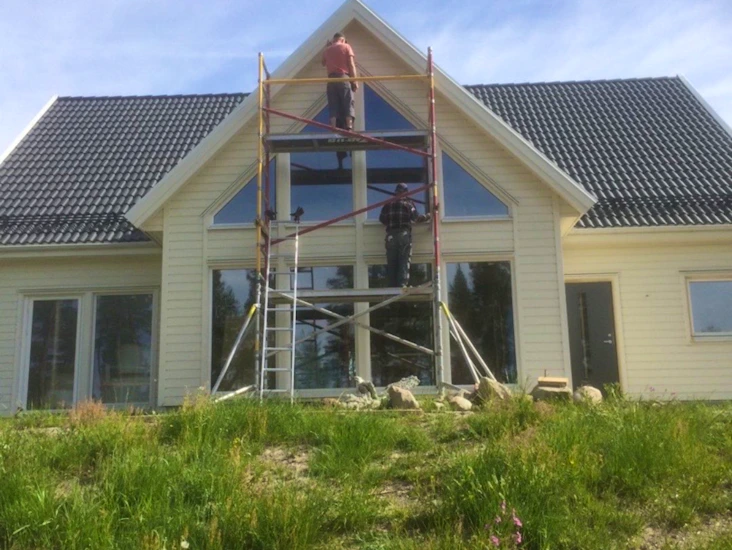 Rullställning zip-up i aluminium