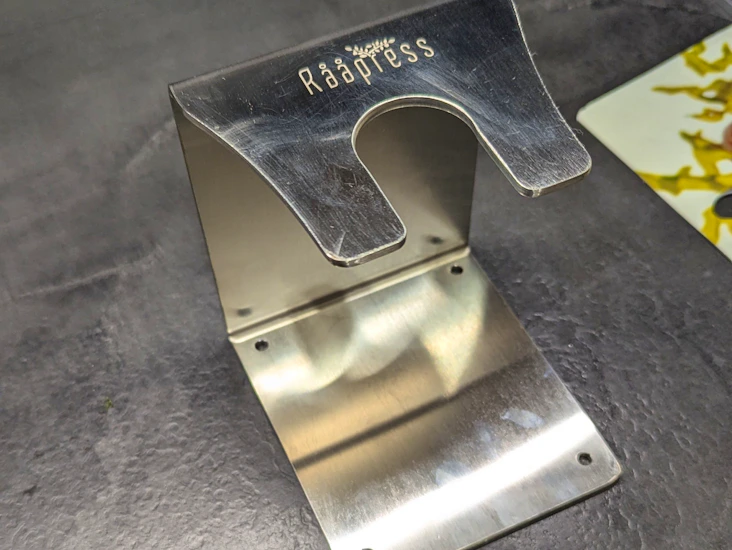 Hållare för bag in box vid fyllning